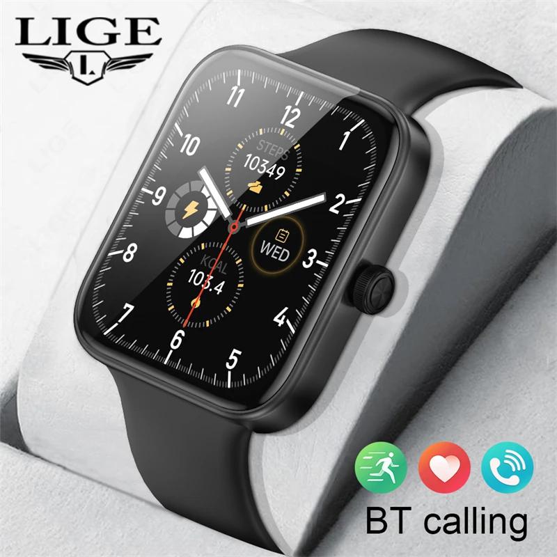 LIGE  Ʈ ġ  ȭ, 1.81 ġ HD ũ, IP68 ,  ƮϽ   Ʈġ, ȵ̵ ios